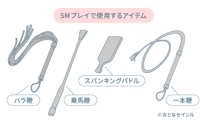 SMバーで使用されている道具_画像