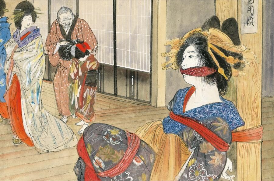 緊縛　伊藤晴雨　緊縛師